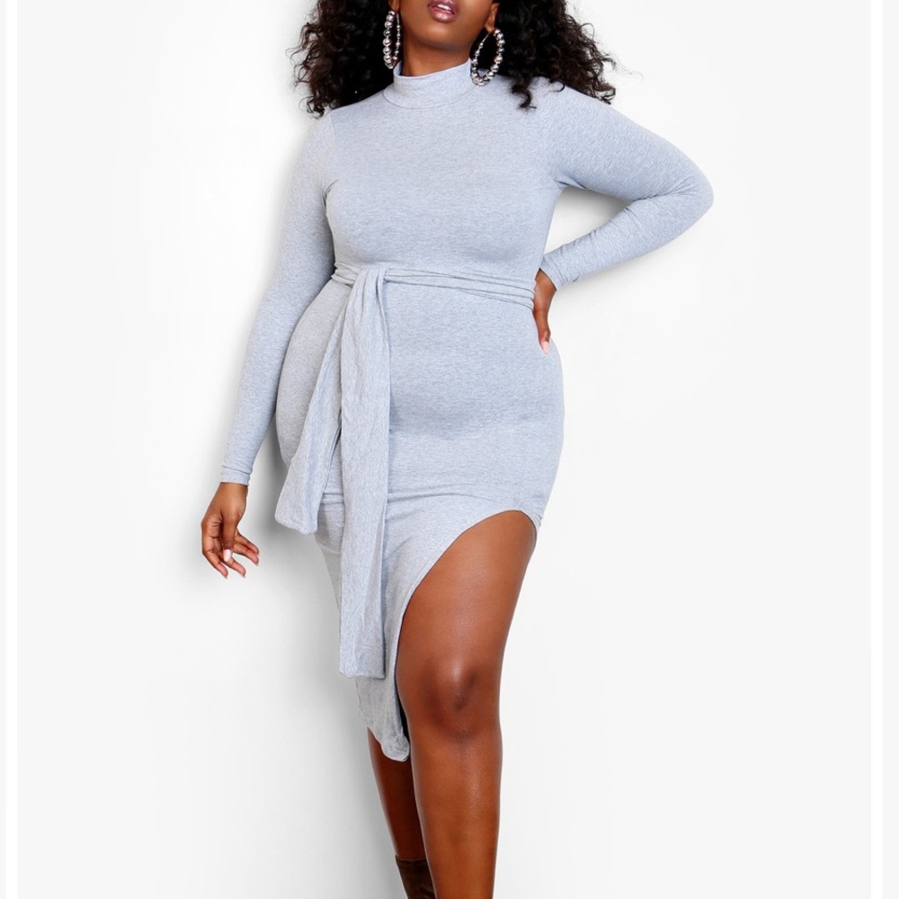All the Temptations Turtle Neck Dress - Picture 2 of 3